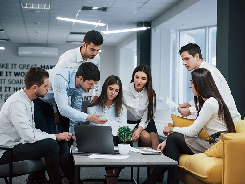 Équipe de travail collaborative